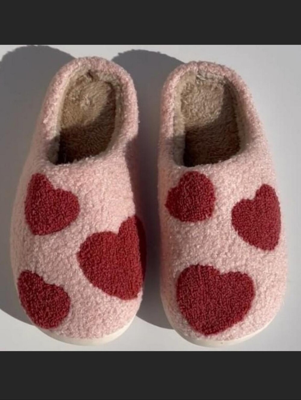 NEW Heart Slippers Women's Size 9 Shoes Size 10 Shoes MCLC Shoes Women's Shoes